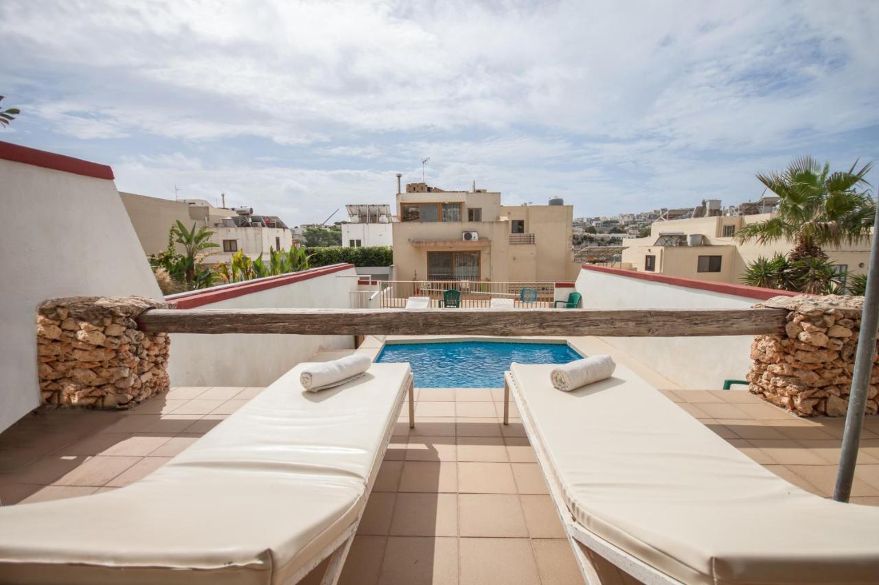 Pool And Sea Merill Apartments - Happy Rentals Mellieħa Zewnętrze zdjęcie