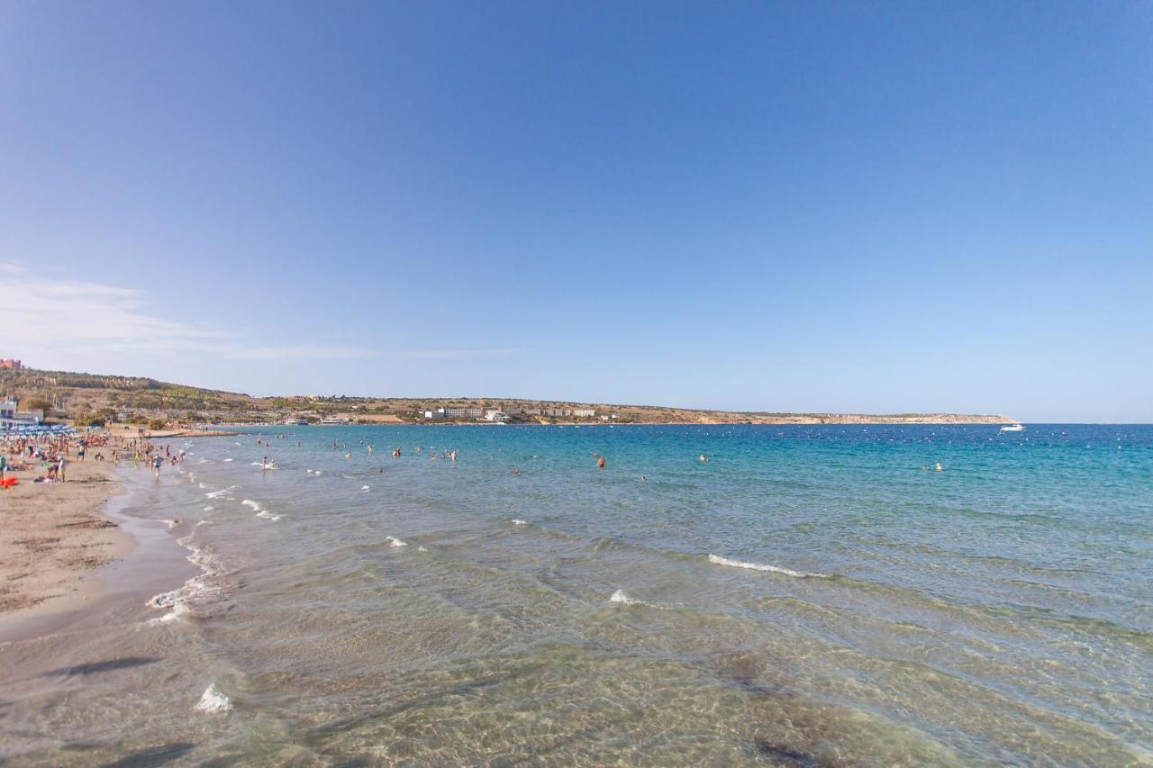 Pool And Sea Merill Apartments - Happy Rentals Mellieħa Zewnętrze zdjęcie