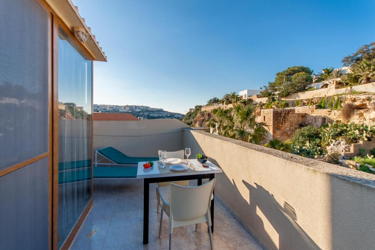 Pool And Sea Merill Apartments - Happy Rentals Mellieħa Zewnętrze zdjęcie